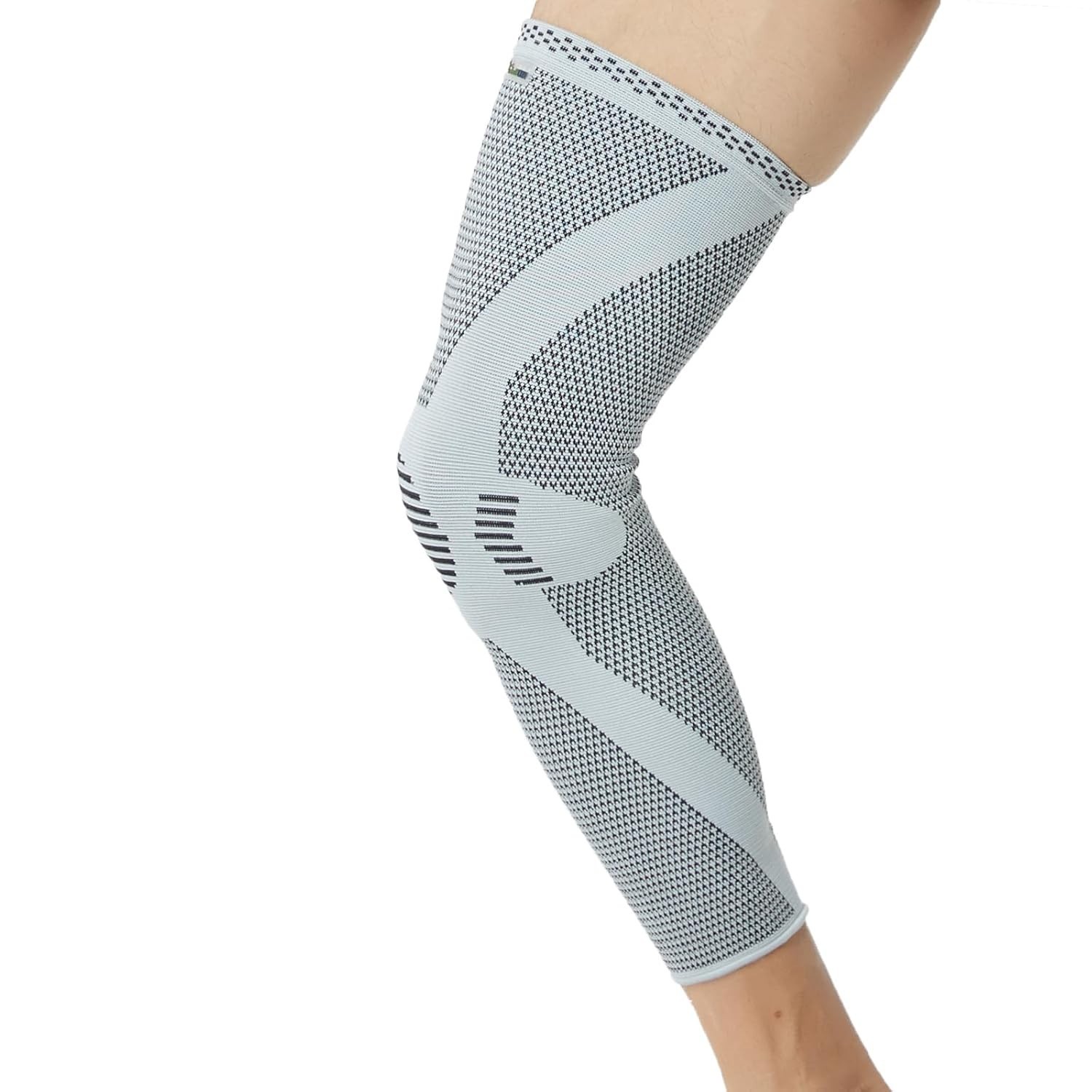 Comfort Fit Large Knee & Leg Brace – Breathable Fabric for Post-Surgery Recovery