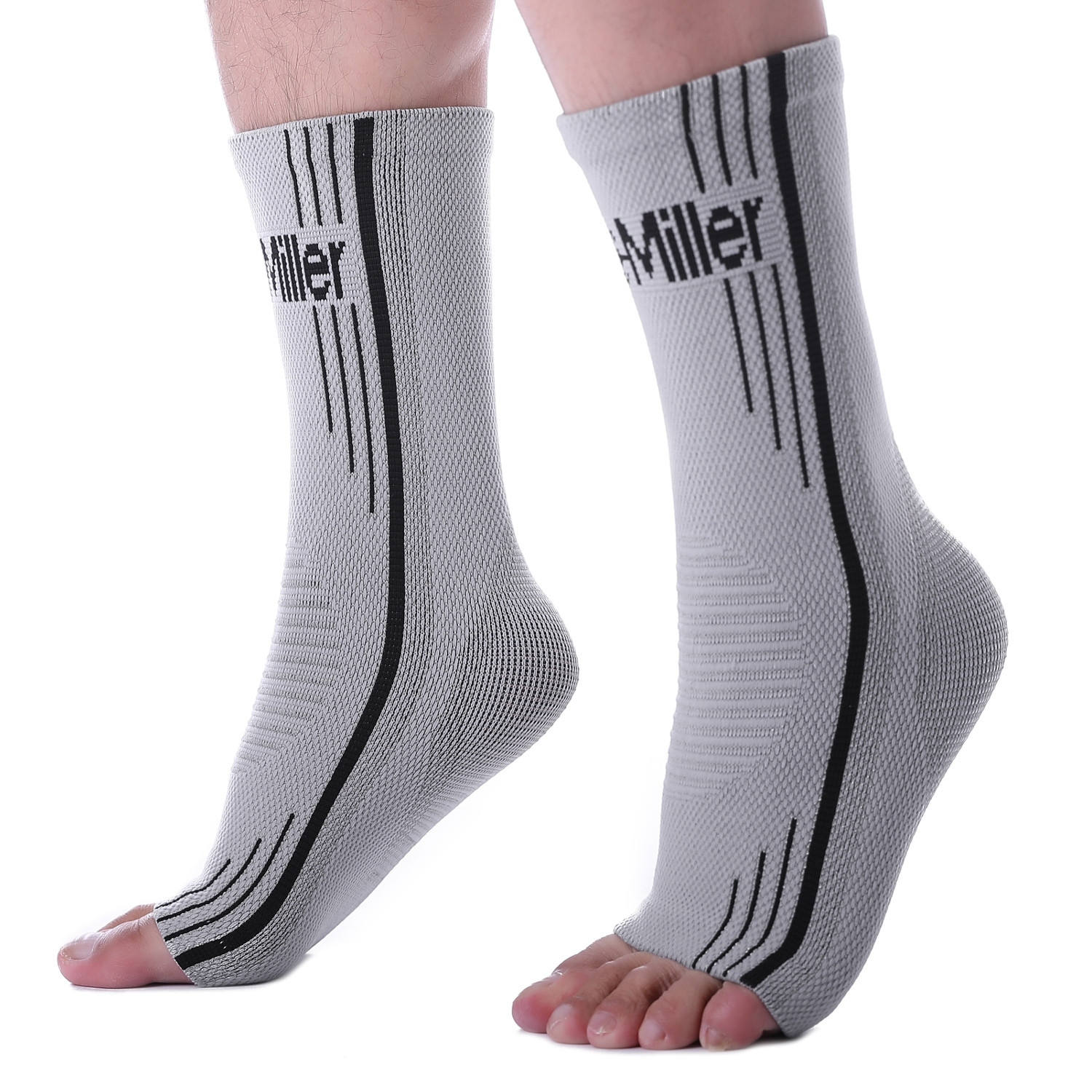 DOC MILLER MANGAS DE COMPRESION BRACE PARA TOBILLOS FASCITIS PLANTAR TENDONITIS