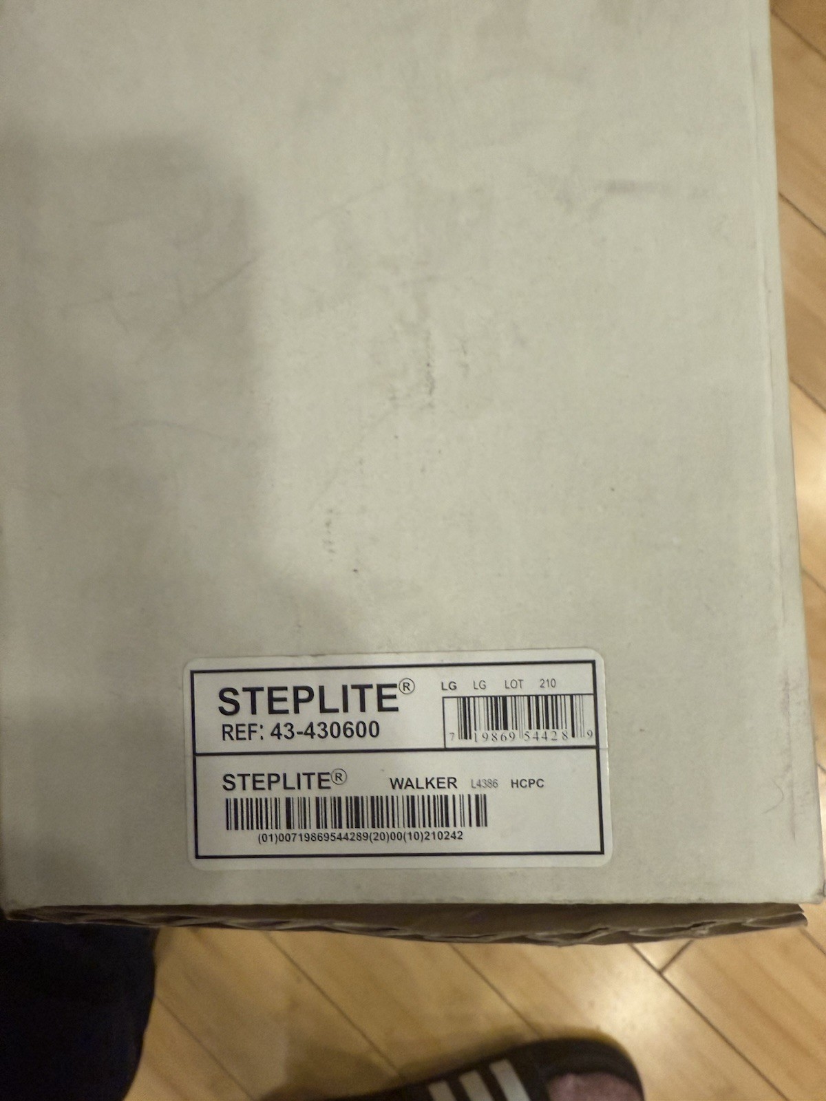 Steplite Ankle Walker High Height Easy Strider Walker Brace Size Small