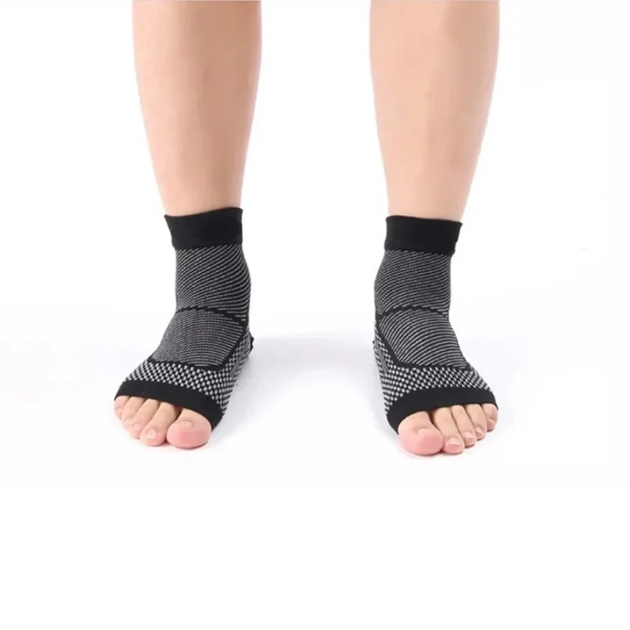 2 x Plantar Fasciitis Compression Socks Heel Foot Arch Pain Relief Support Pair