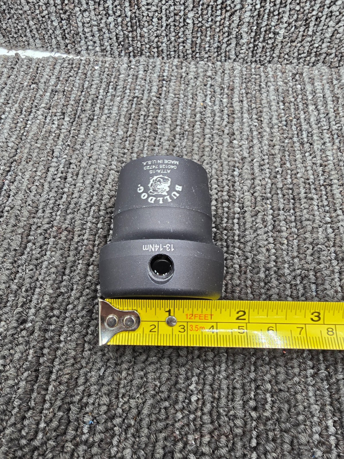 BULLDOG ATTA-1S: Aluminum 30 mm Tube Clamp Adapter Black Anodized