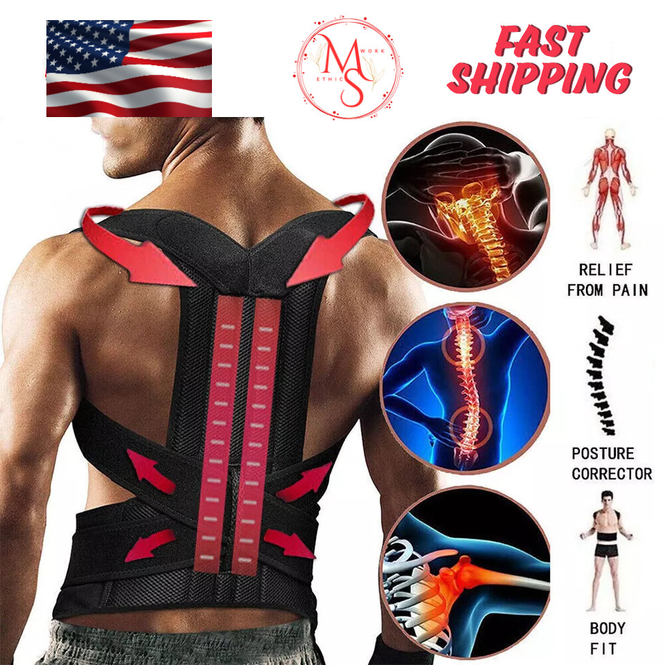 Back Brace Posture Corrector for Women and Men Shoulder Straightener Adjustable