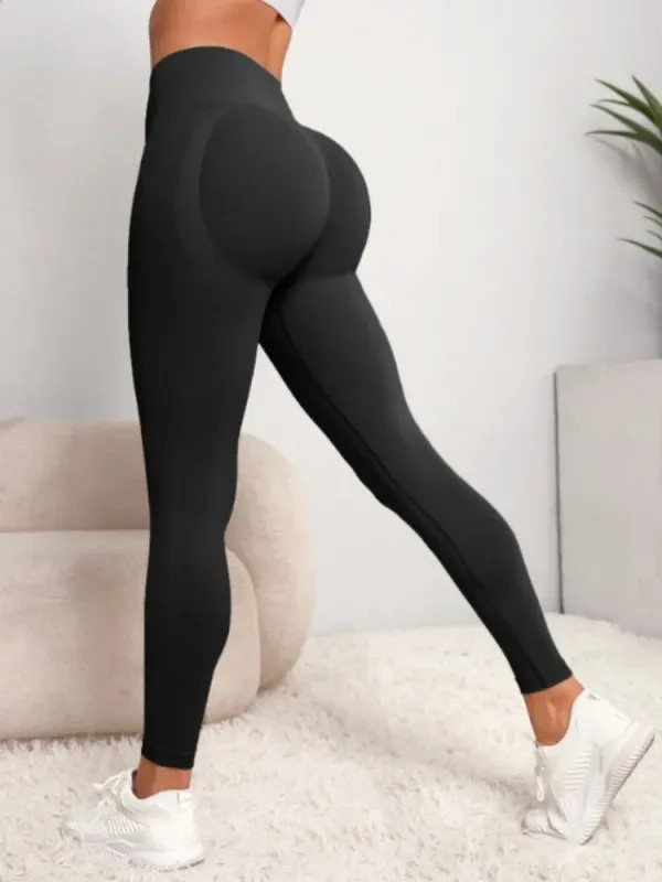 Women Gym Seamless Leggings Yoga Sports Pant Stretchy High Waist Fitness Sports