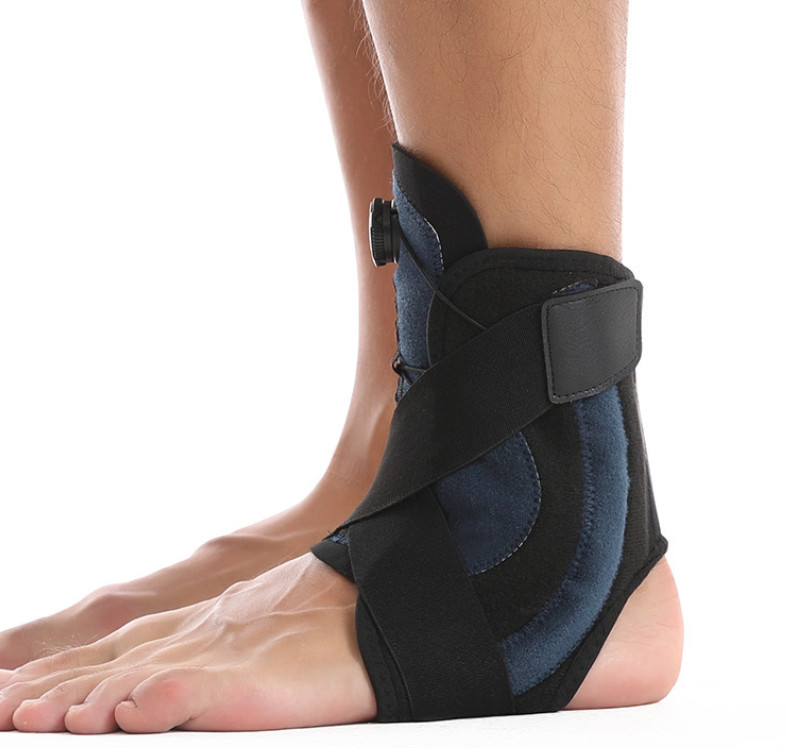 Ankle Support Brace for Men and Women Adjustable Knob Ankle Brace for Sports