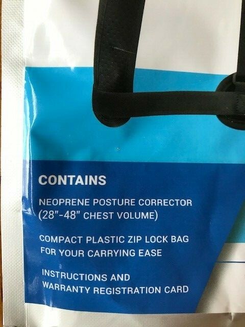 Astin Unisex Posture Corrector/Back Brace Pain Relief & Support NWT FAST SHIP