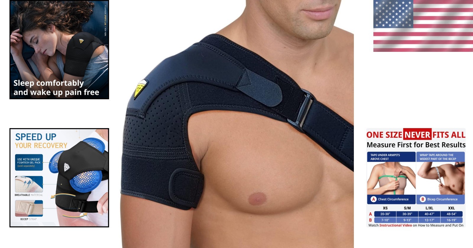 Shoulder Brace for Rotator Cuff – Support & Pain Relief