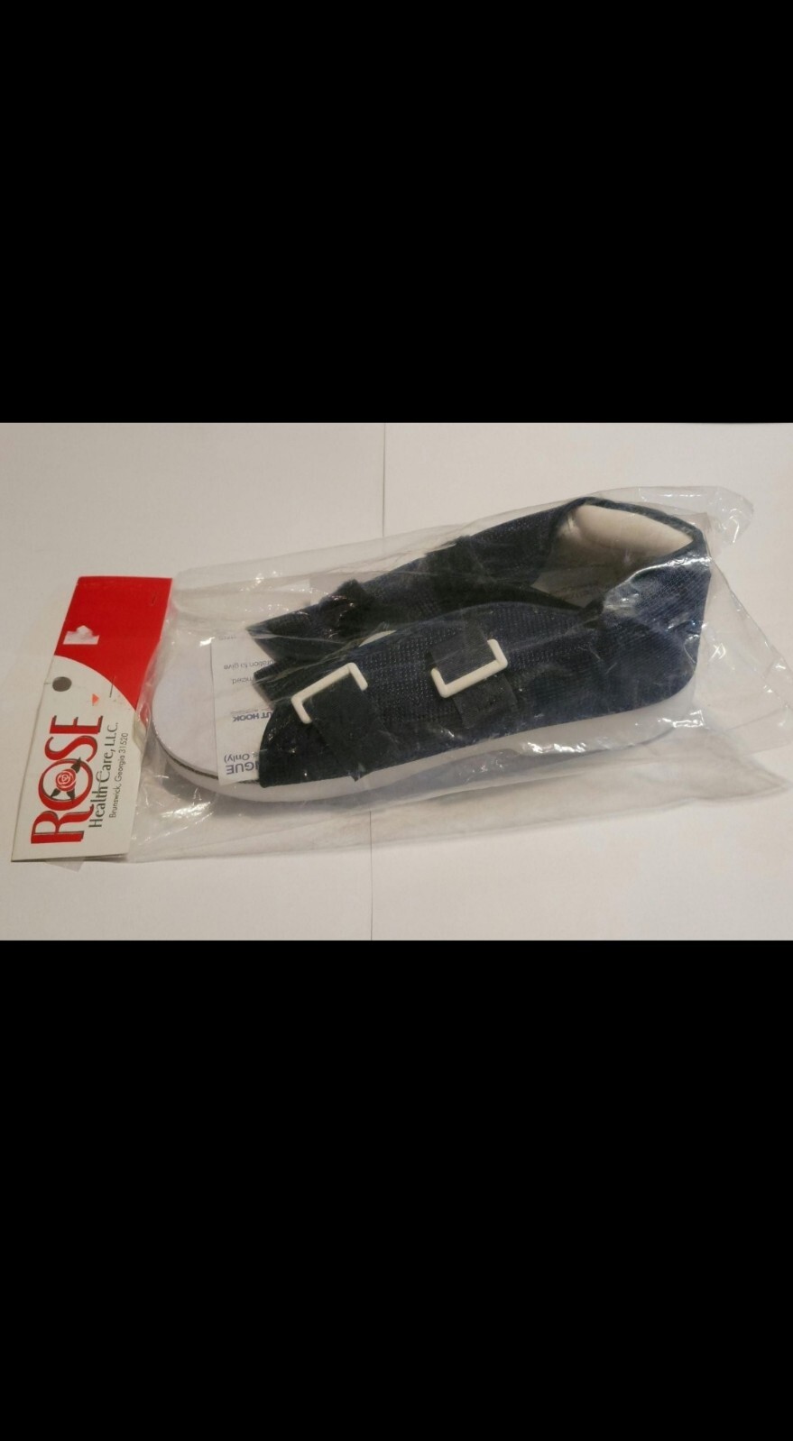 Orthopedic Deluxe Post-op Shoe Size LW Rose Health Care LLC #6004 Hook And Loop