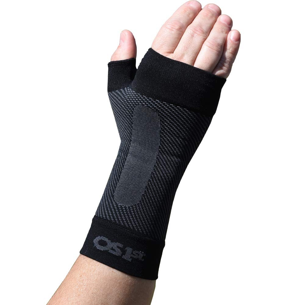 WS6 Compression Wrist Sleeve/Carpal Tunnel Wrist Brace, Supports Pain and Str…