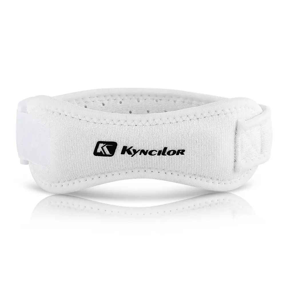 Adjustable Patella Knee Strap Support Band Silicone Gel Sports Running Gym