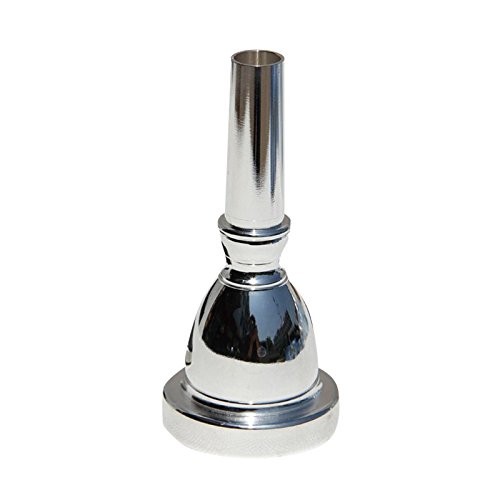 Standard Tuba Mouthpiece Silver Plated Fits Size 22