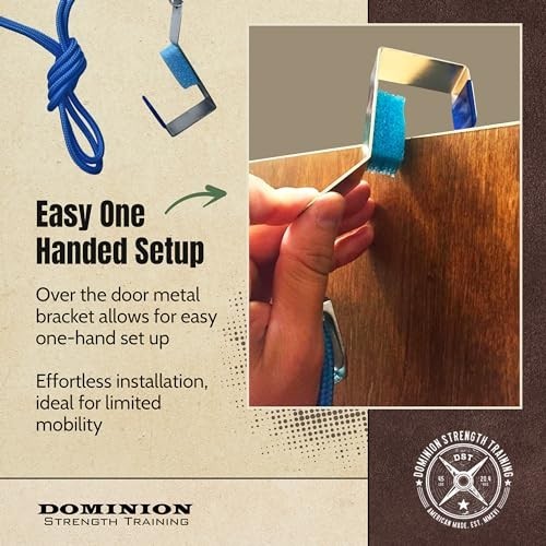 Shoulder Pulley Over Door Hook Range of Motion Physical Therapy Exercise