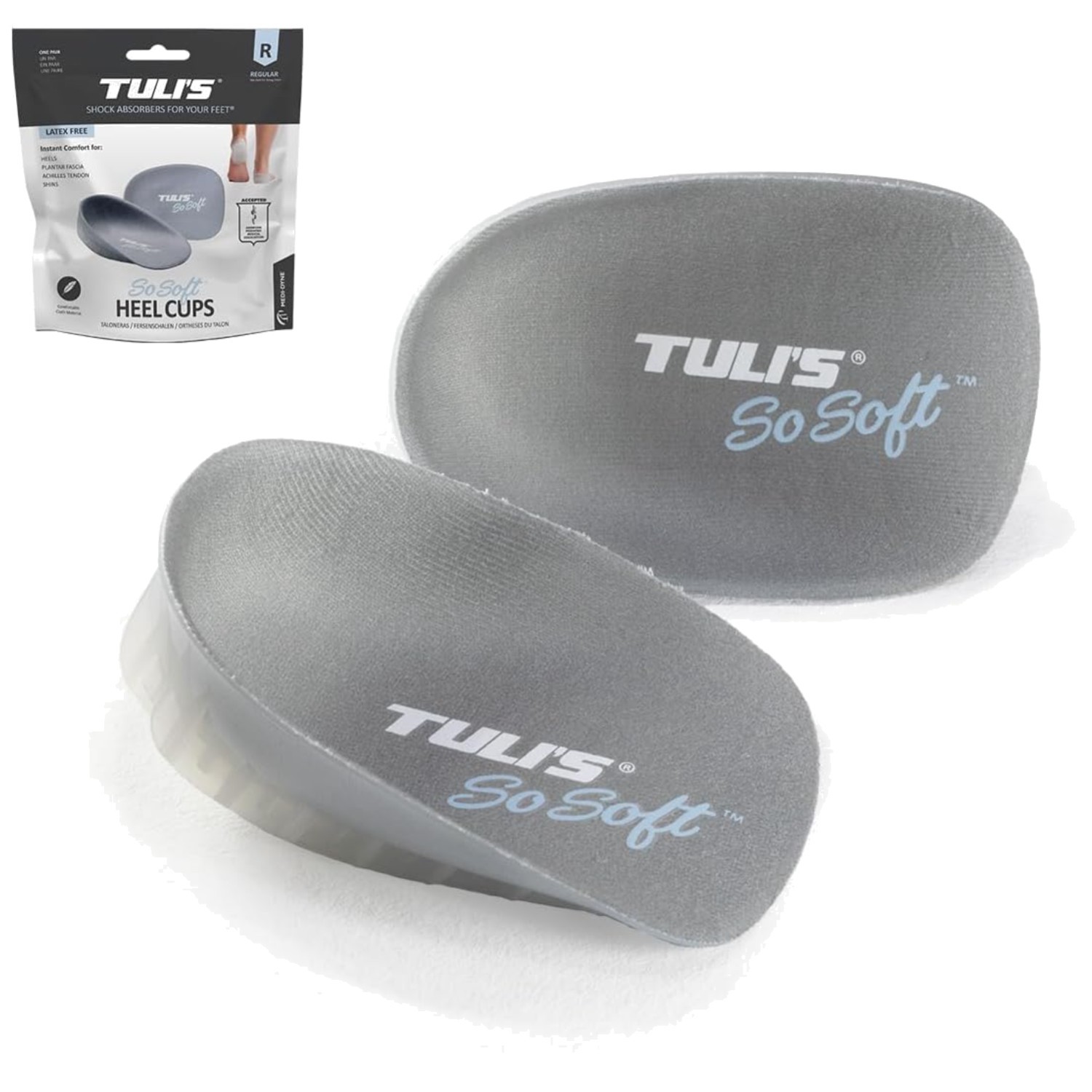 Comfortable Heel Cups for Achilles Pain