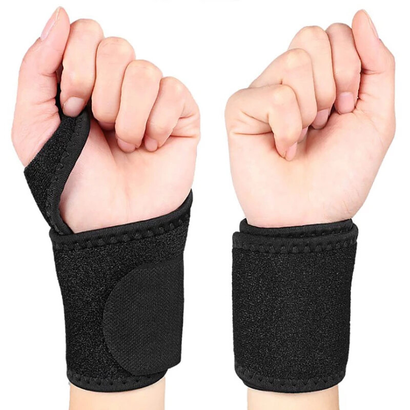 Wrist Brace Sports Band Wrap Protector Adjustable Support Gym Strap Bandage