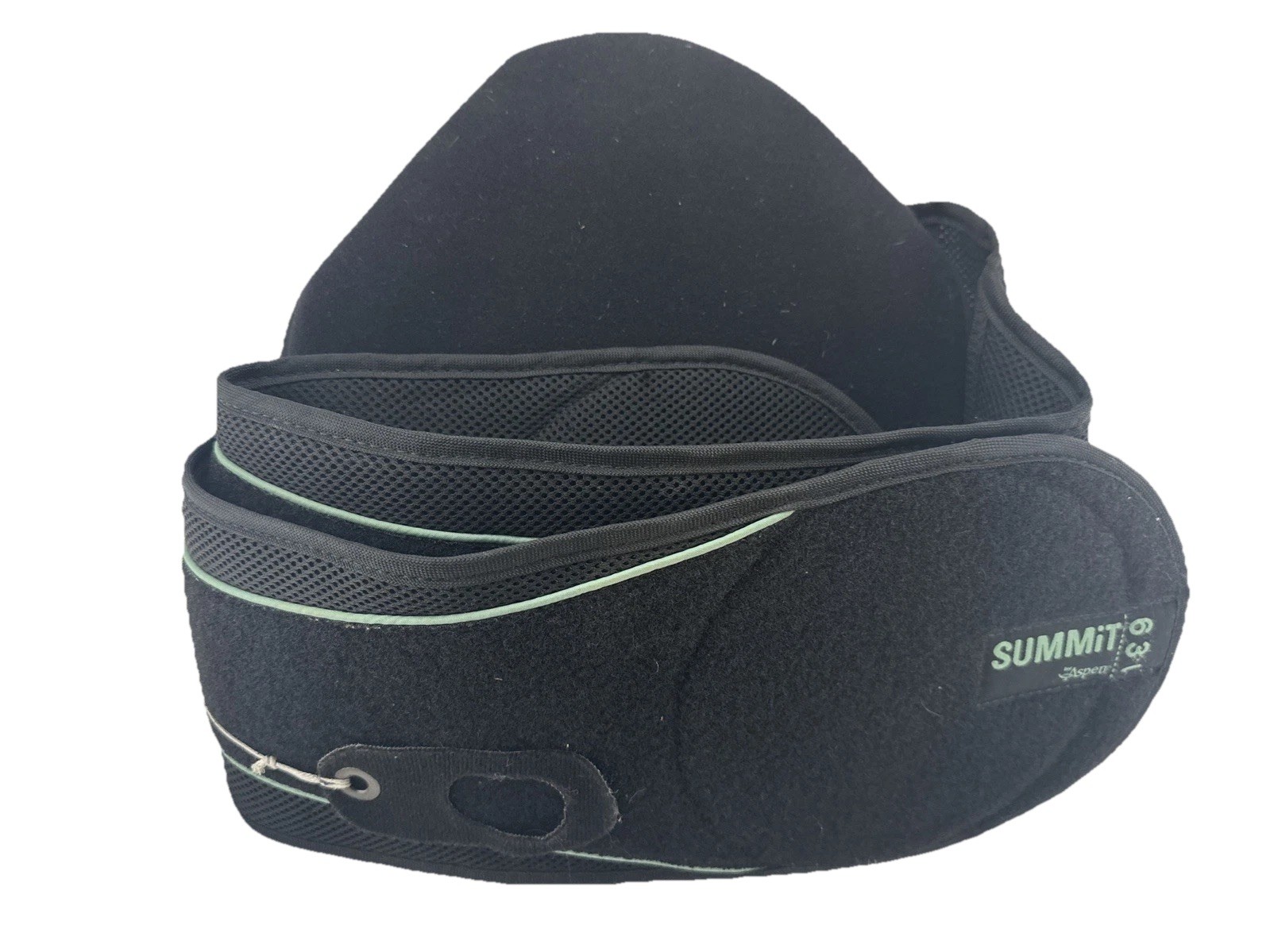 Aspen Summit 631 Lumbar Back Brace Adjustable Support Size Large Adult Black