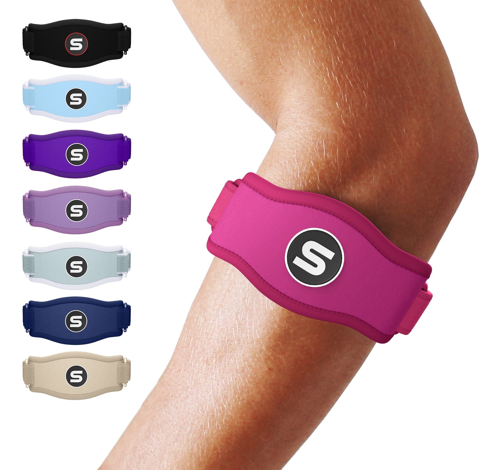 Tennis Elbow Brace for Men Women Tennis Elbow Strap Tendonitis Arm Band Counter