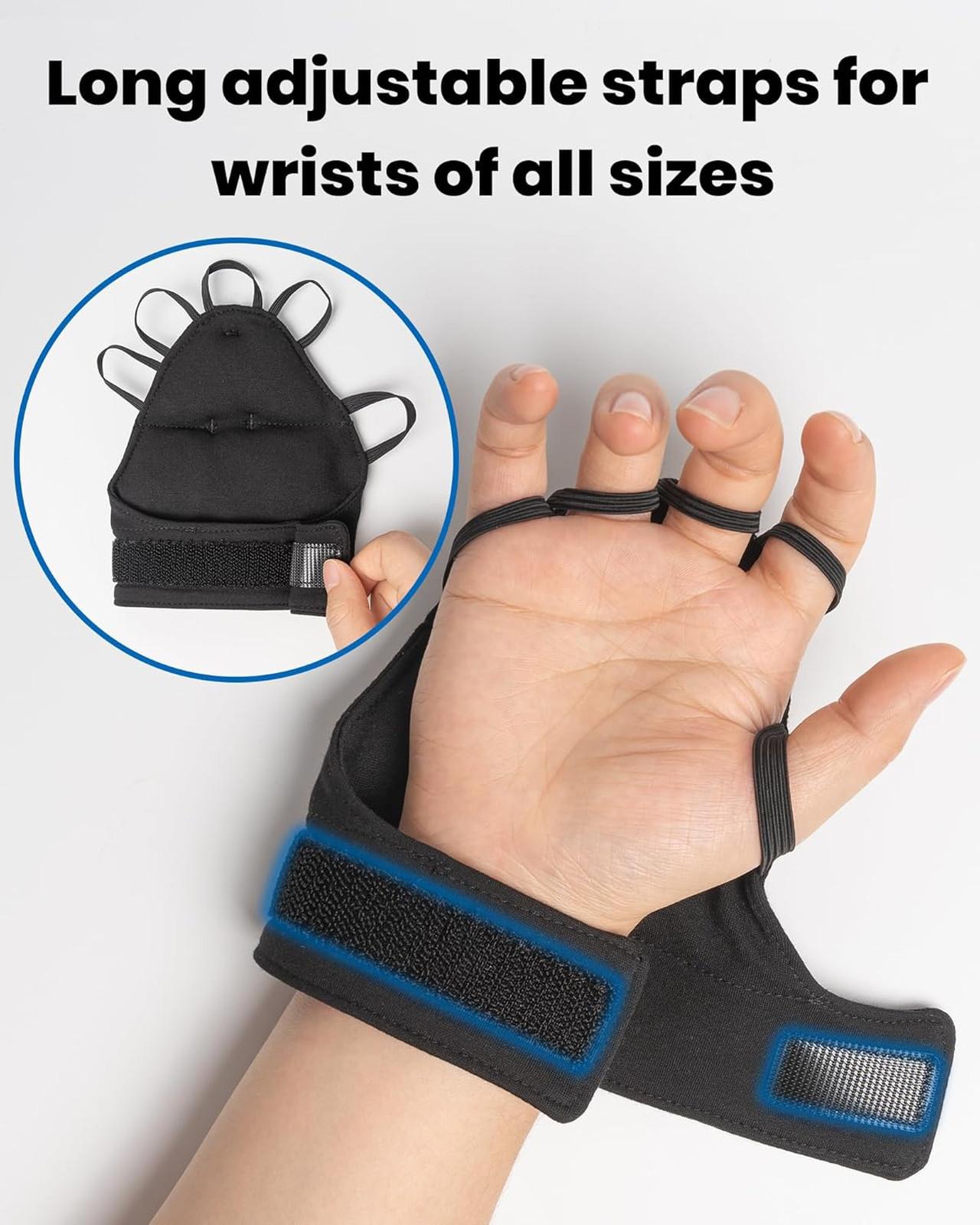 Weighted Hand Glove for Tremor Relief Adjustable Wrist Support for Parkinson’s