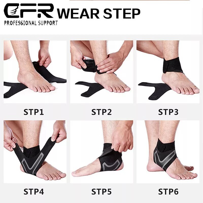 Ankle Brace Support Plantar Fasciitis Pain Relief Compression Foot Sleeve Wraps