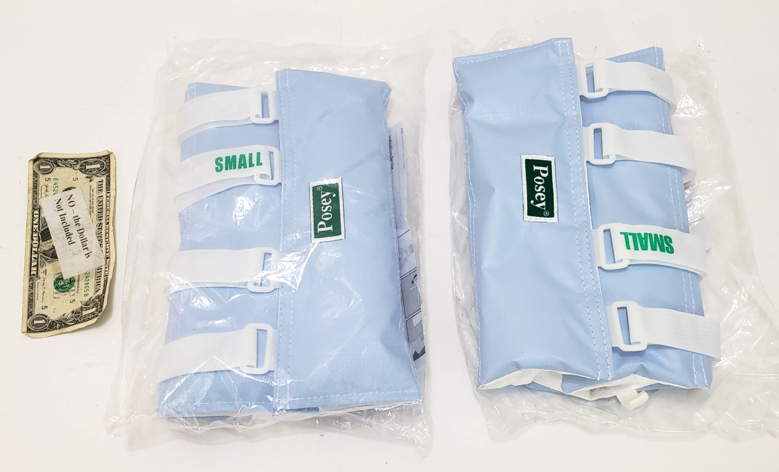 Posey SecureSleeve Arm Splint LOT – Bead Filled – Prevent Pulling Tubes – SMALL