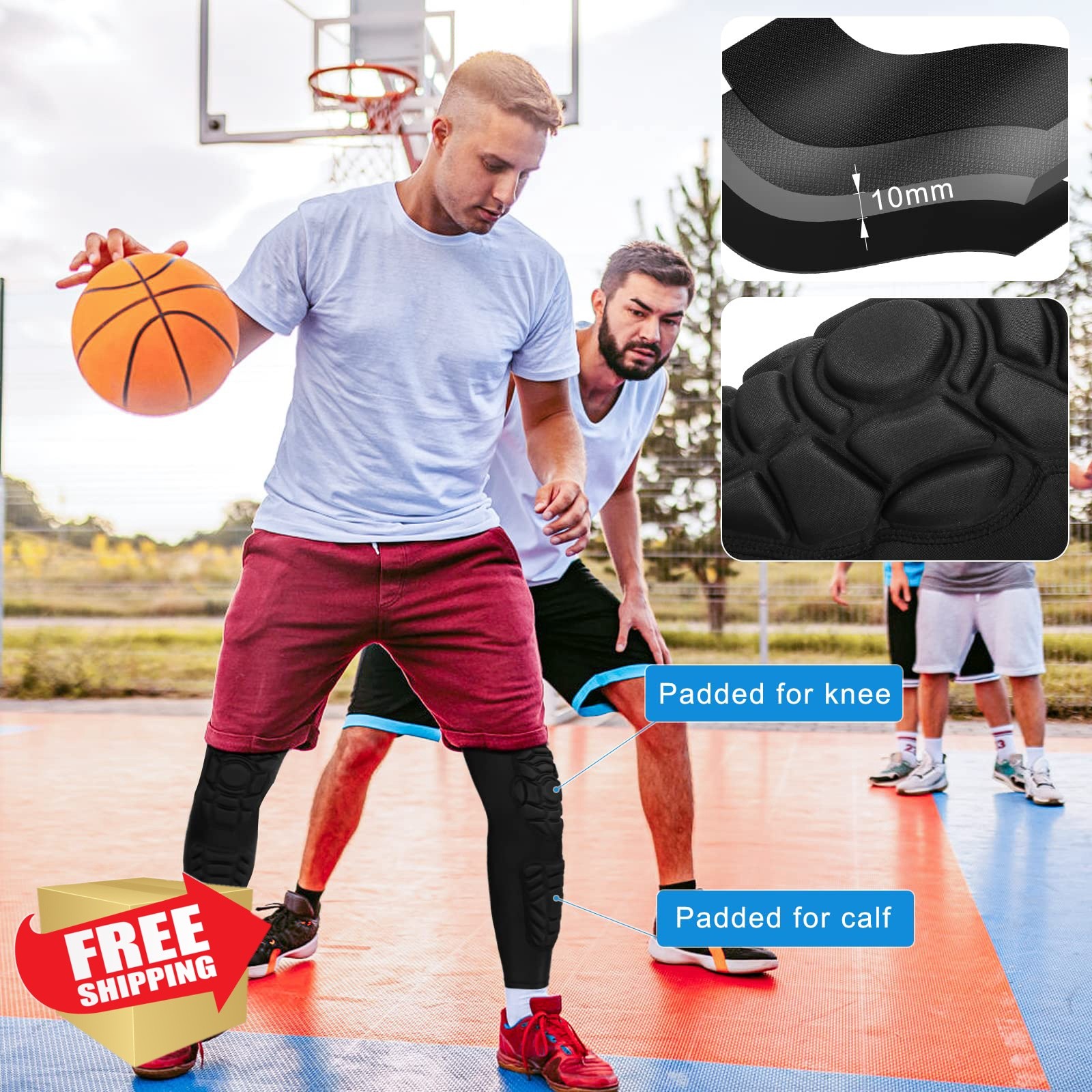 GUOZI Knee Calf Pads XX-Large