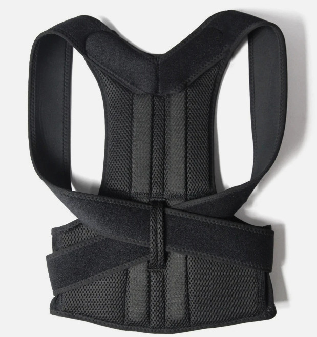 Adjustable Posture Corrector Low Back Support Shoulder Brace Belt for Men Women