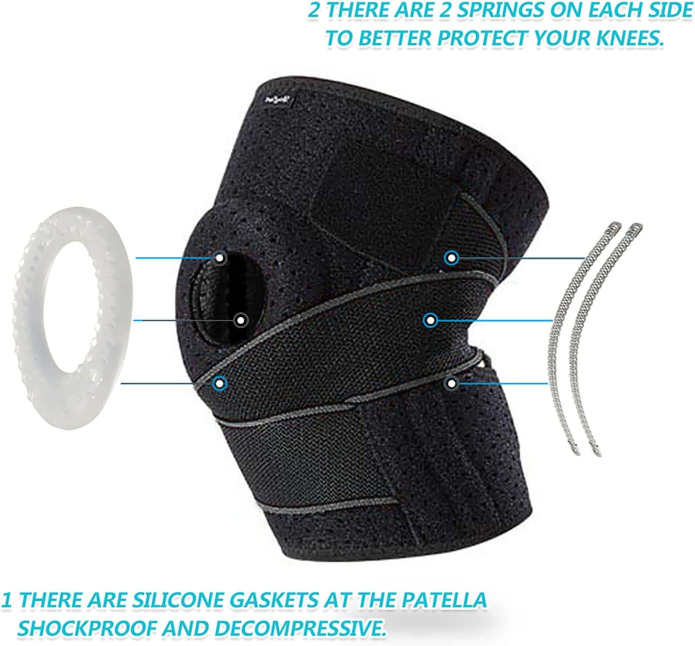 Knee Brace for Women & Men Meniscus Tear, plus Size Knee Braces for Knee Pain Re