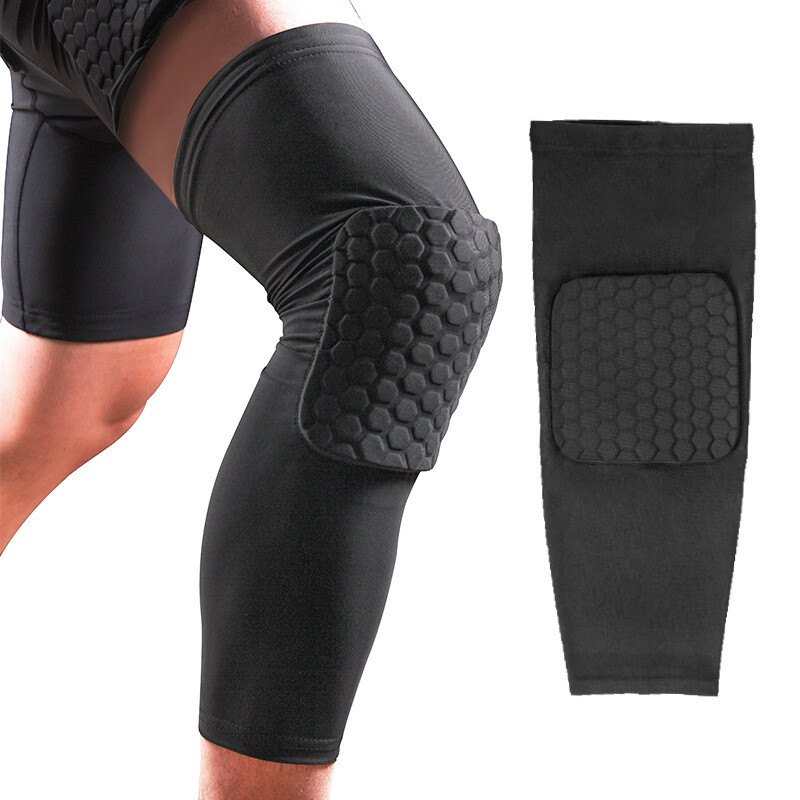 Compression Sleeve Support Leg Knee Pad Brace Sport Pain Guard For Men Women