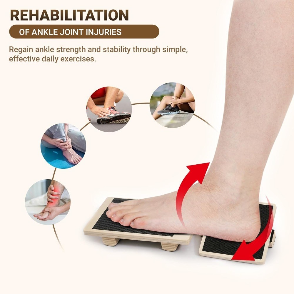 Ankle Balance Board Foot Strengthener – Single Leg Balance Board Foot Exerciser