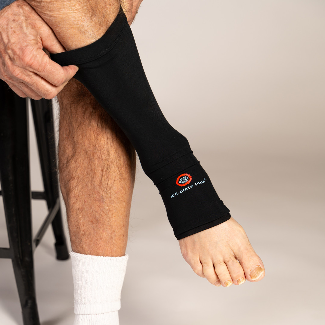 Shin Compression Sleeve with 360° Cold / Heat Therapy