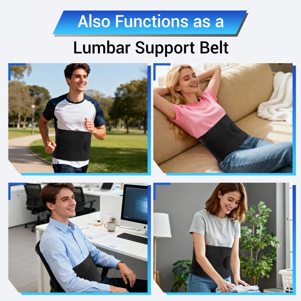 Umbilical Hernia Belt for Men and Women Abdominal Belly Button Hernia Support