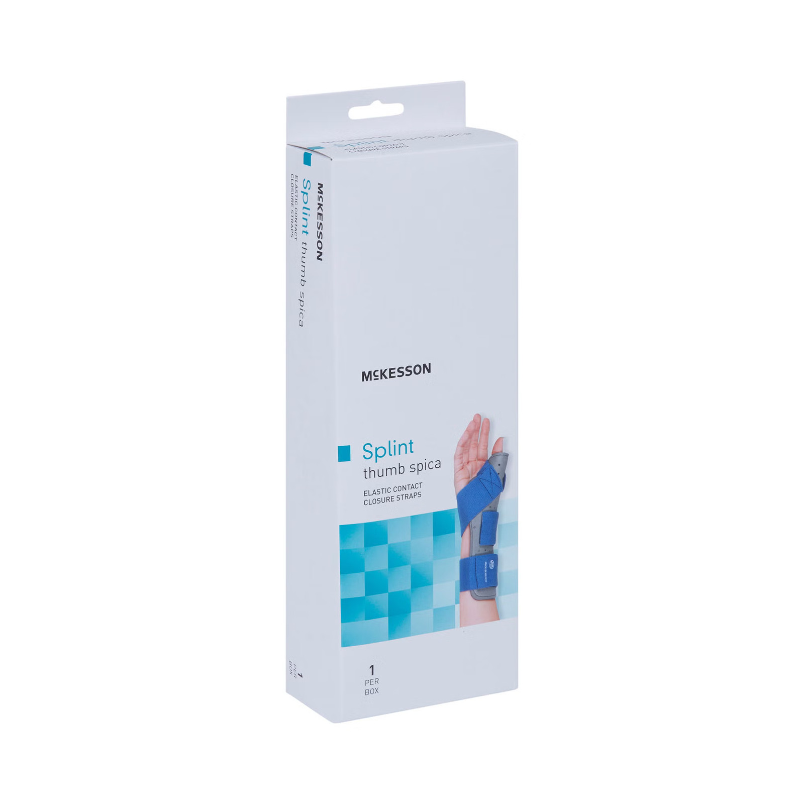 McKesson Hook and Loop Strap Thumb Splint for Left Hand 155-79-87114