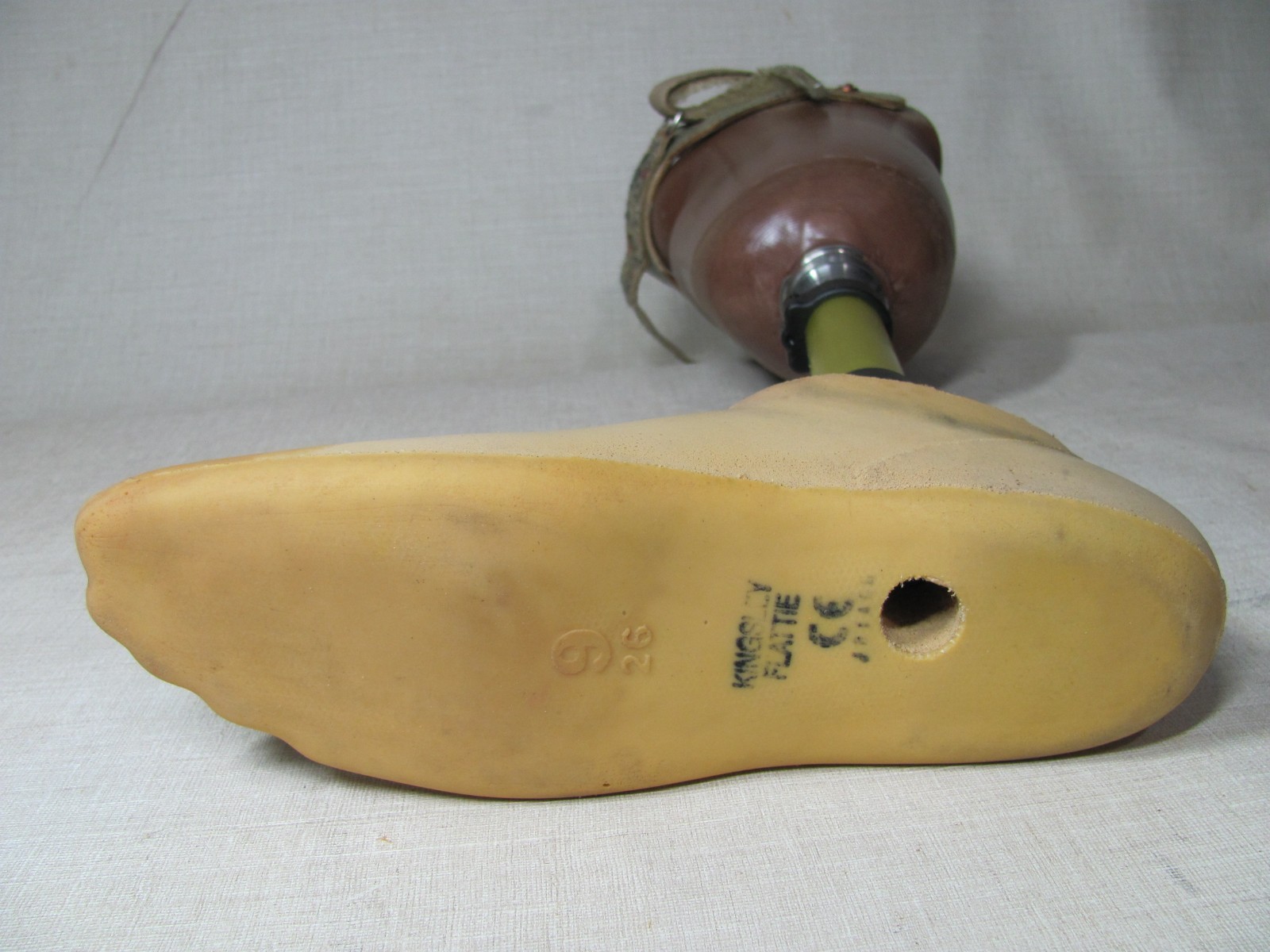 OTTO BOCK TITAN 4R52 HARDWARE PROSTHETIC LEG RIGHT BELOW-KNEE KINGSLEY FLATTIE