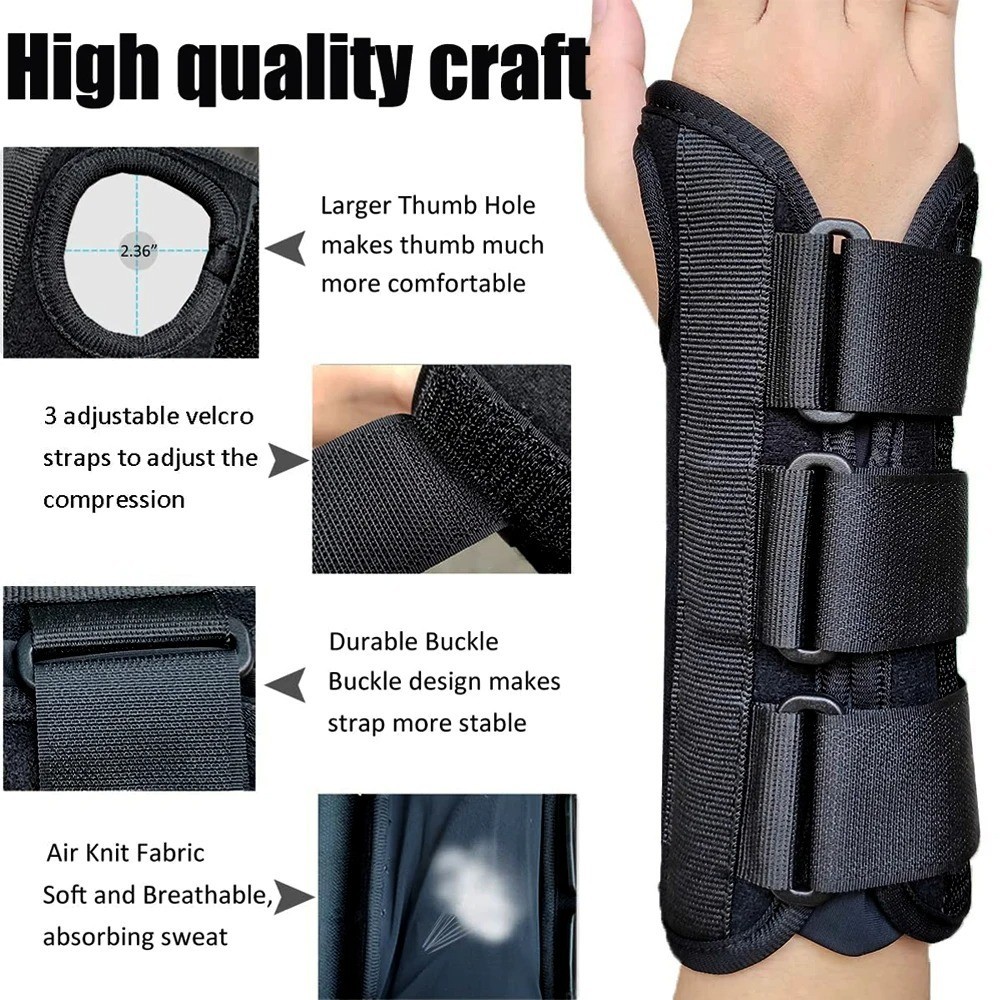 Wrist Brace Support for Carpal Tunnel Arthritis Tendonitis Right Hand