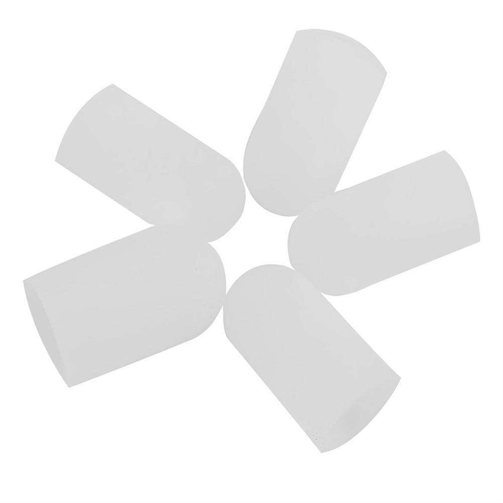 B 5pcs Silicone Finger Protector Thumbs Cover Fingertip For Heat Cook Y
