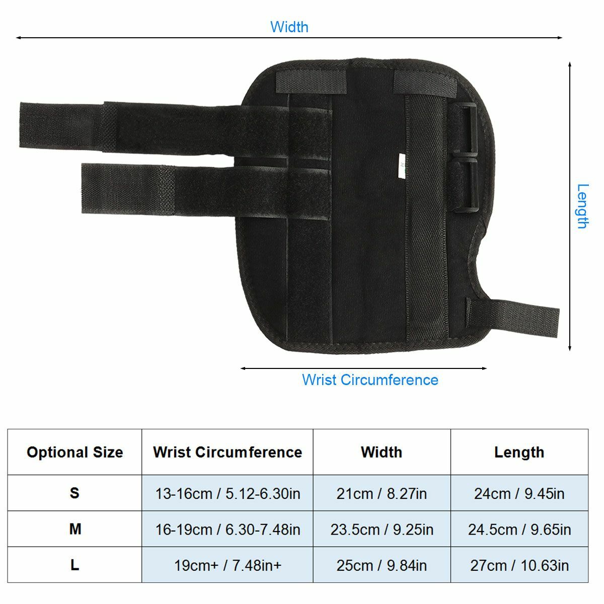 Right/Left Wrist Support Brace Night Sleep Relief Carpal Arthritis Size S M L