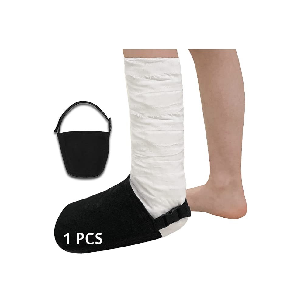 Cast Sock Toe Cover Soft for Foot Warmer Socks Walking Boot Broken Toe Ankle …