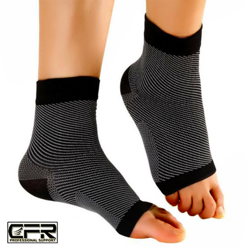 Ankle Support Brace Stabilizer Compression Sleeve Socks Foot Pain Relief Unisex