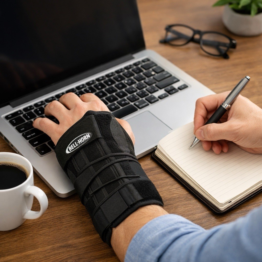 Bell-Horn DJO Pro-Fit Wrist & Thumb Brace Universal | Carpal Tunnel Support New