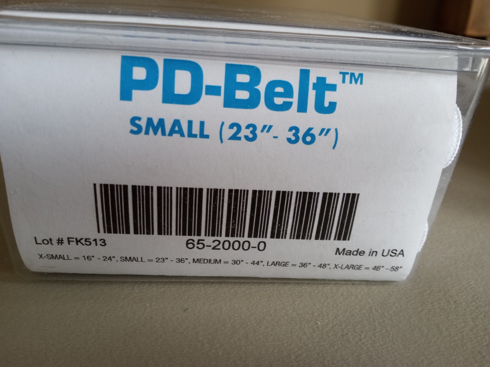 Frank Stubbs Co. PD-Belt Small (23″-36″) Peritoneal Dialysis Catheter Belt