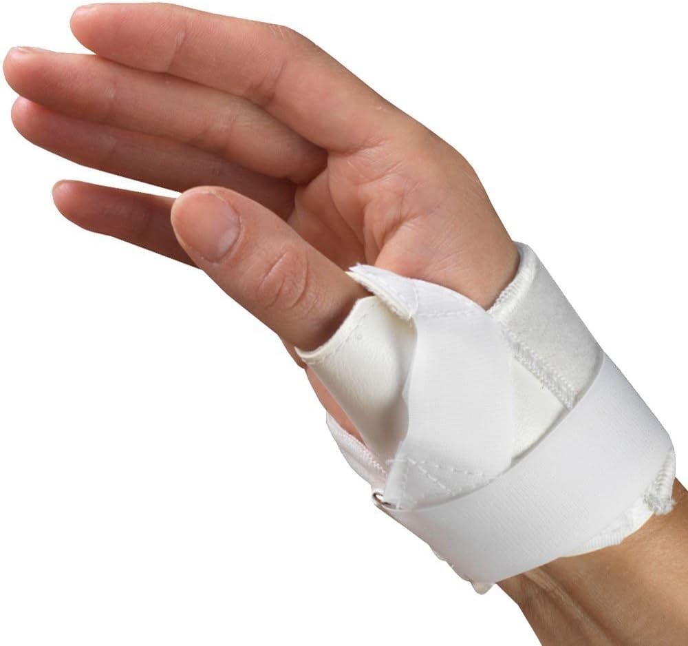 OTC Lightweight Soft Thumb Immobilizer, Right, Large