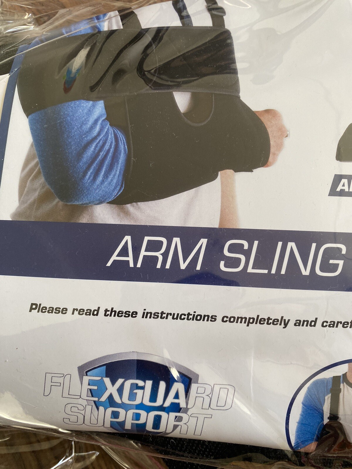 FlexGuard Arm Sling Shoulder Immobilizer Fully Adjustable Extra Support Size M