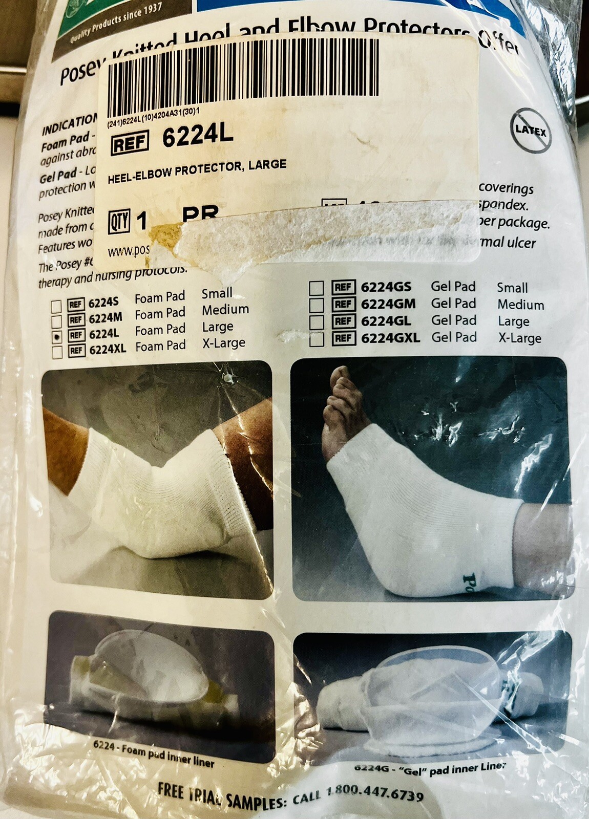 New – Unopened Package- Heel And Elbow Protectors