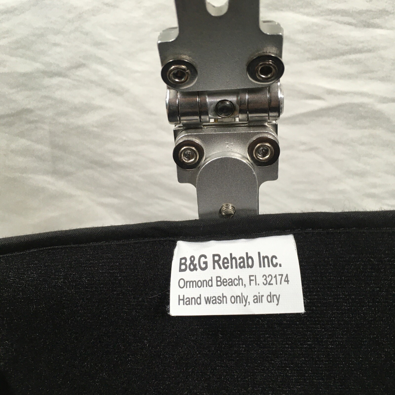 B & G Rehab Inc Back Brace Black Size Medium Spinal Recovery TLSO Fits 30″- 40″