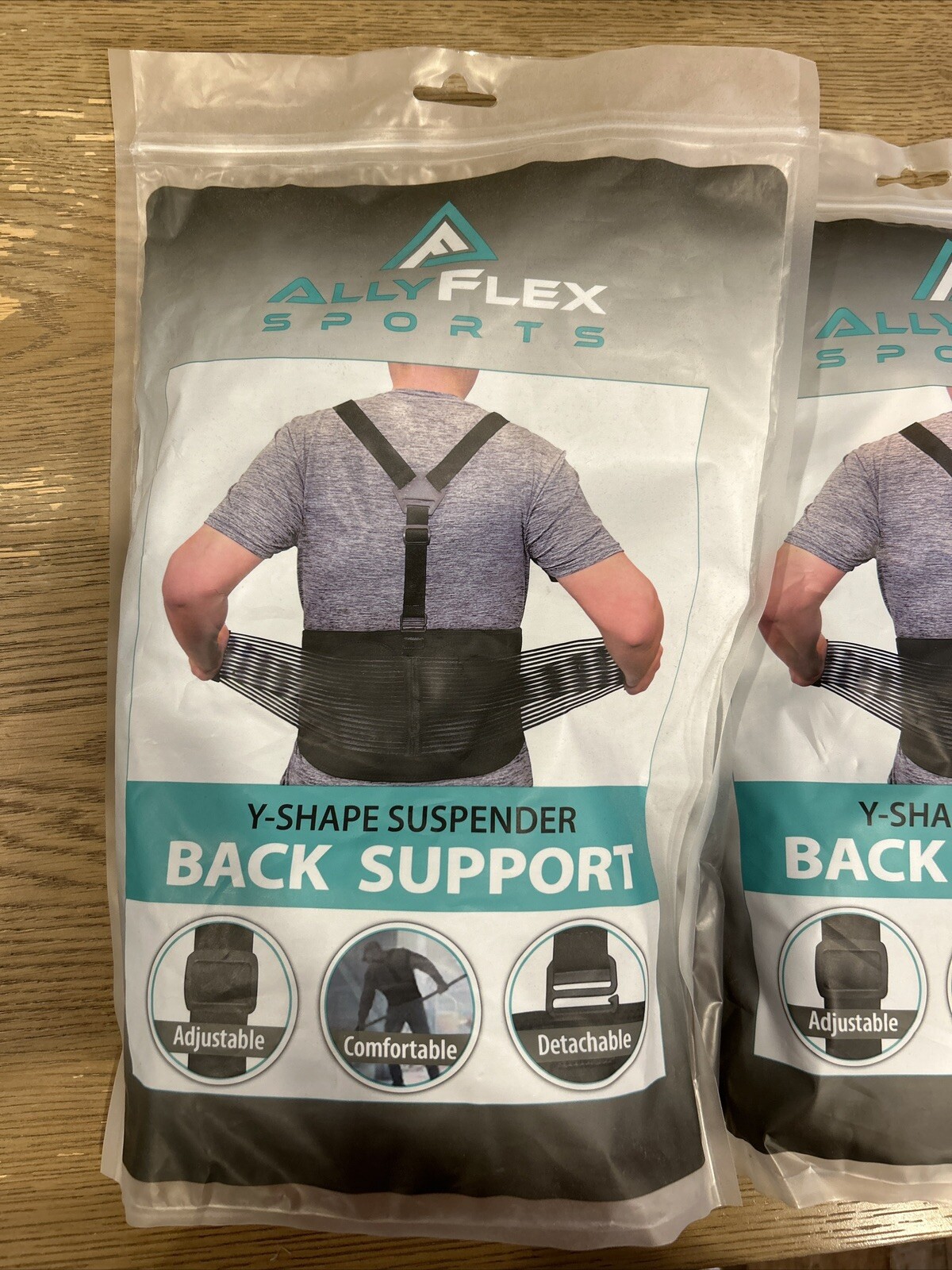 AllyFlex Sports® Back Brace For Lifting Work Y-shape Suspenders Safety Belt