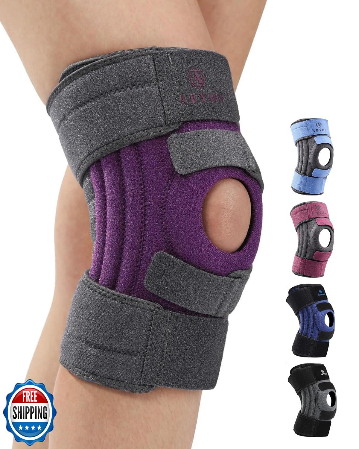 ABYON Knee Brace for Women and Men Meniscus Tear, ACL, Arthritis, Knee Suppor