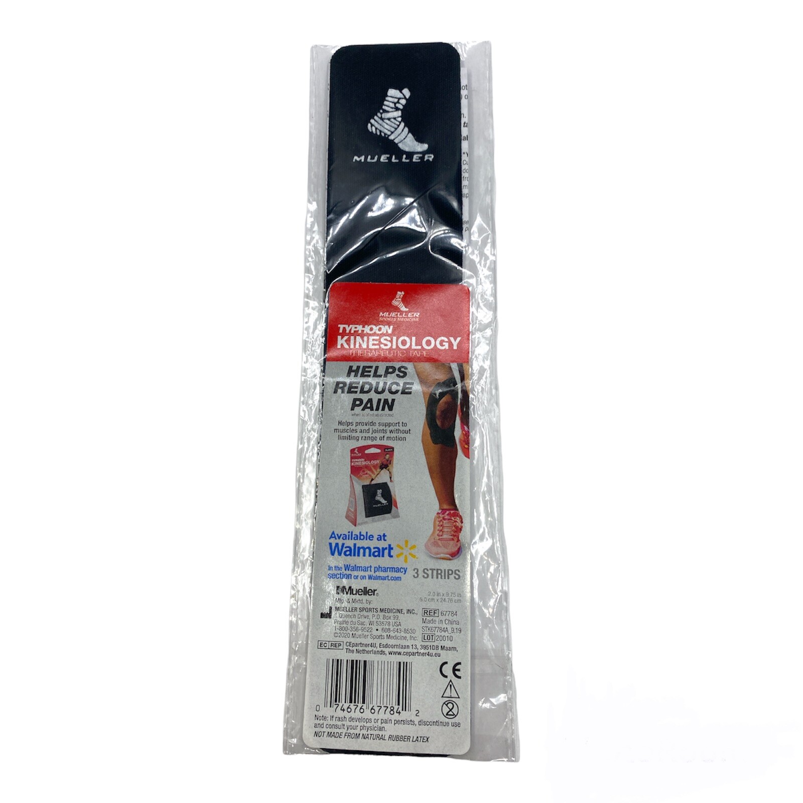 Typhoon Kinesiology Therapeutic Tape 3 strips Mueller
