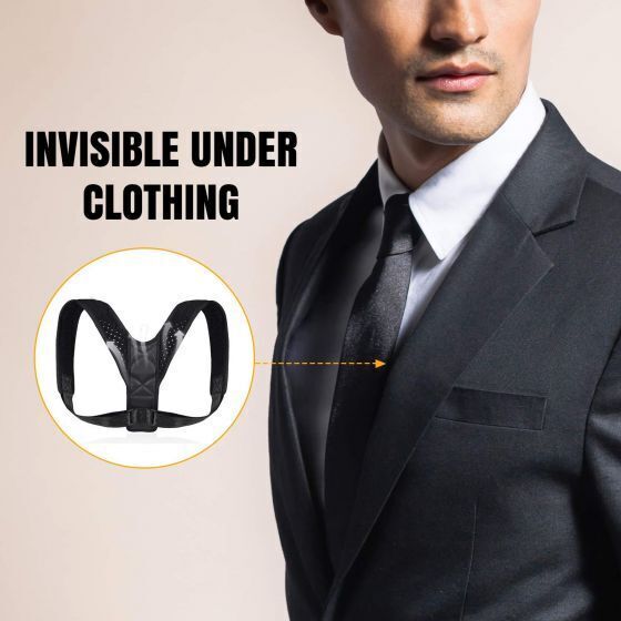 NEW Adjustable Posture Corrector Back Brace Straightener Lumbar Support