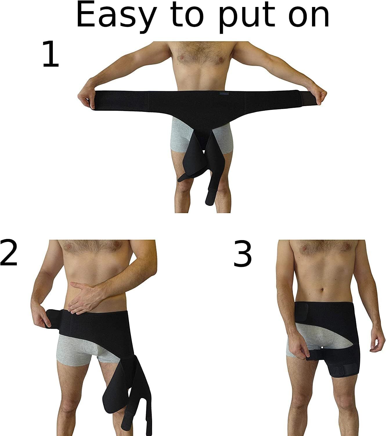 Adjustable Neoprene Hip Brace Support For Sciatica And Thigh Pain Relief