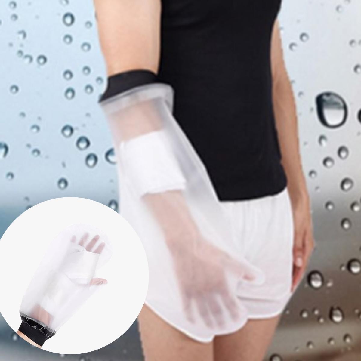 Adult Hand Cast Cover Waterproof for Shower Bath Injury Protection 38x24cm