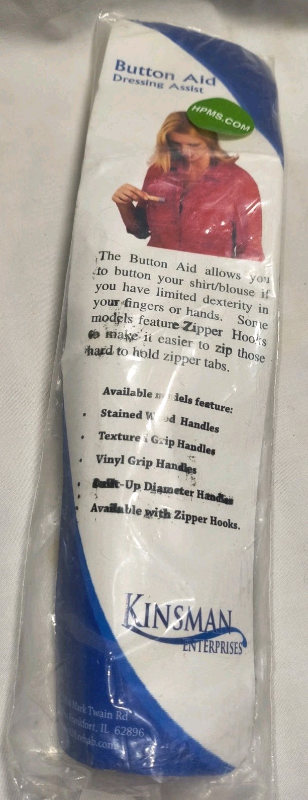 Kinsman Enterprises Good Grips Button / Zipper Hook – A Dressing Assist NIP