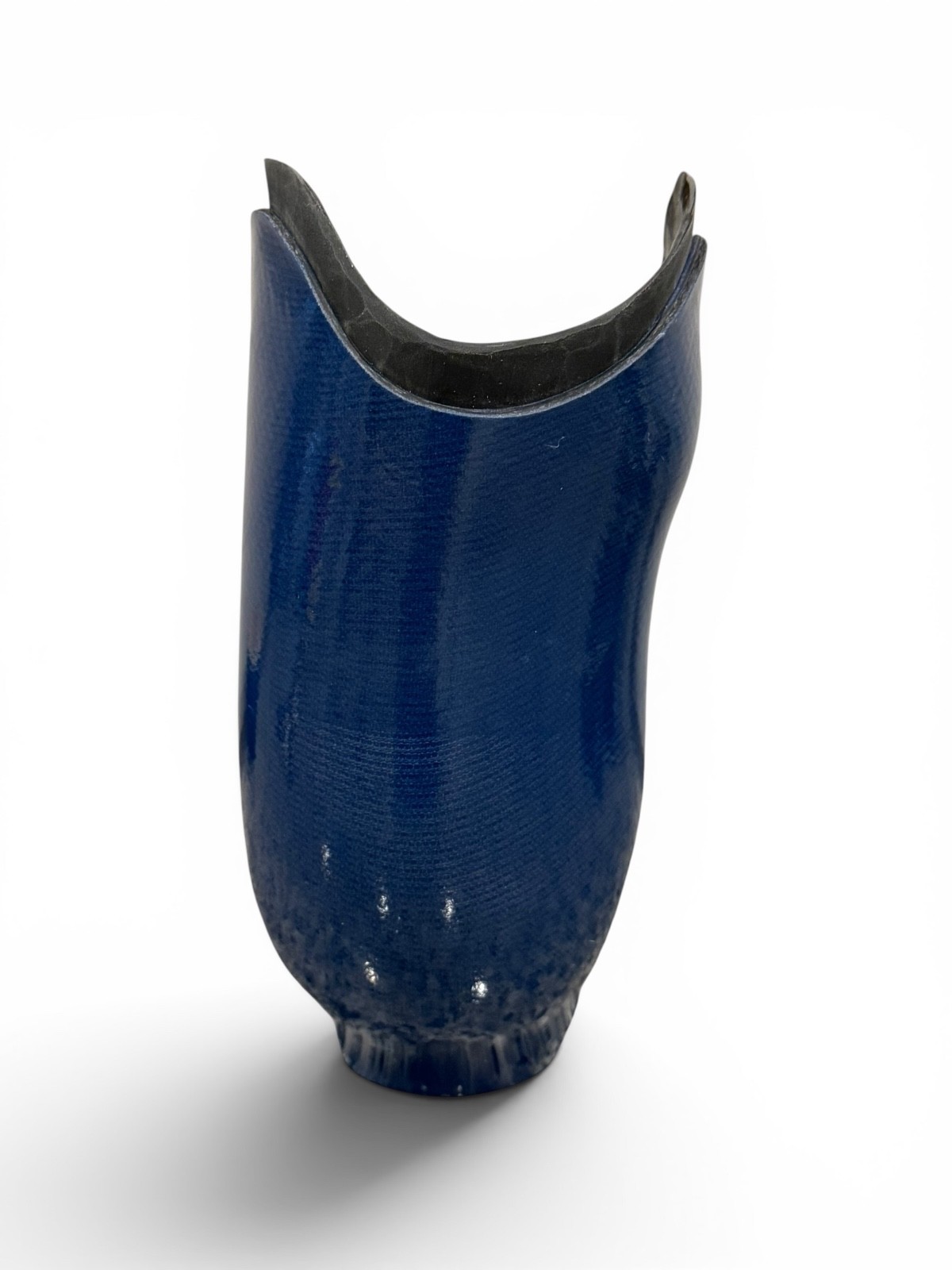 Right below the knee prosthetic socket. Not for medical use.